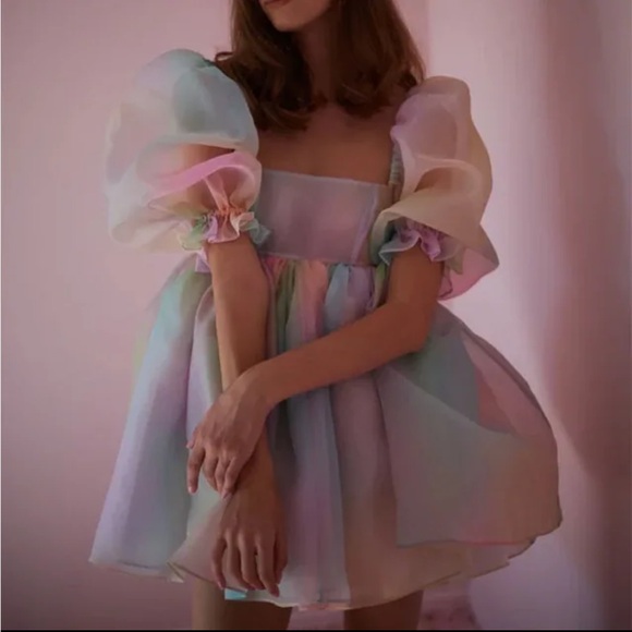 NEW tulle puff dress - Picture 2 of 6